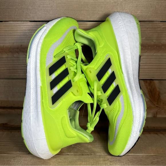 NEW Mens Size 8 Adidas Ultraboost Light “Lucid Lemon” Running Shoes IE1767 - Picture 5 of 9